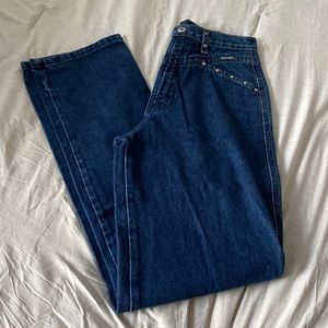 Vintage Studded High Waist Rockies